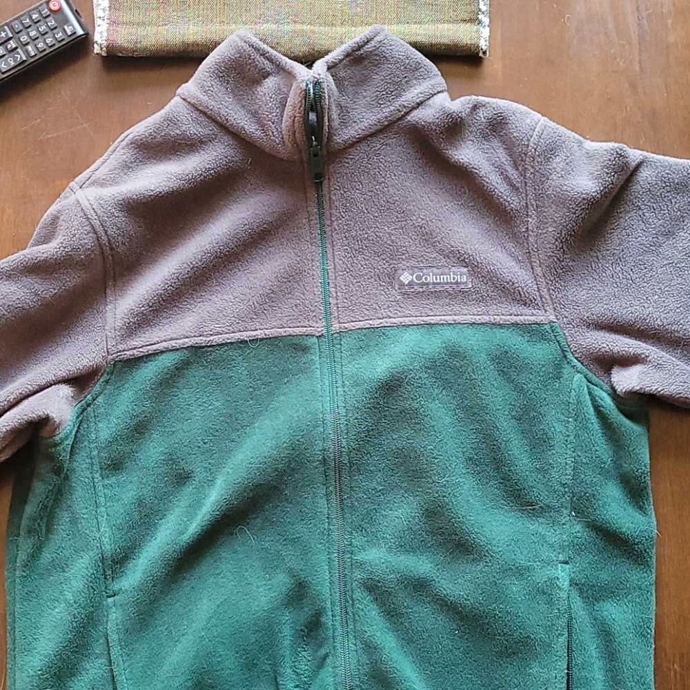 Mens Columbia fleece jacket